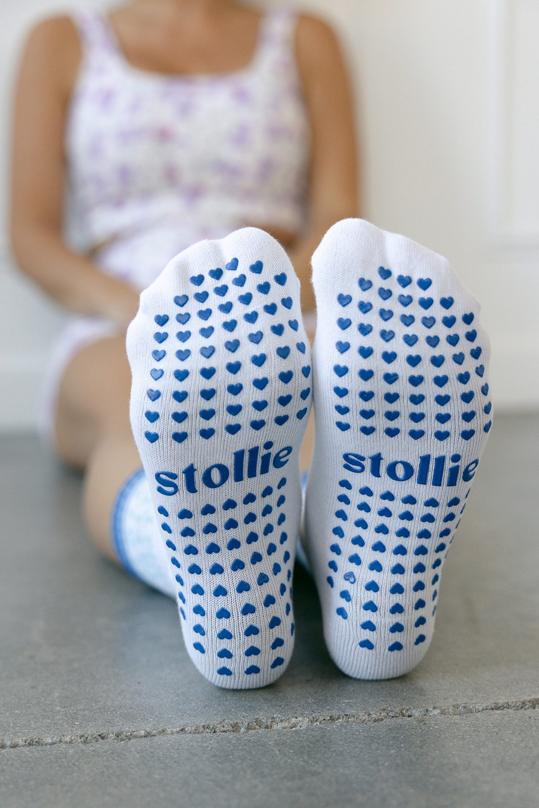 PILATES GRIP CREW SOCK | PILATES IS MY IDENTITY