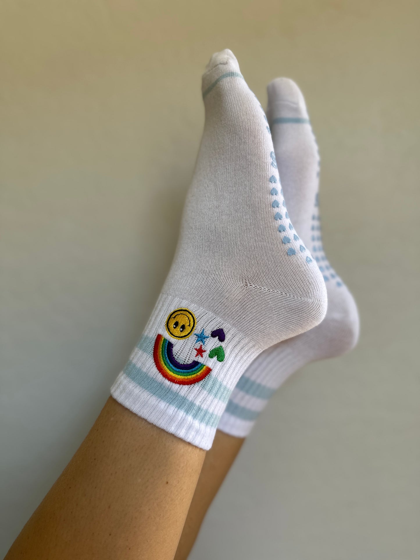 PILATES GRIP CREW SOCK | LITTLE MISS SUNSHINE
